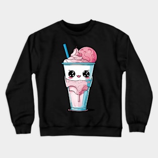 Kawaii Milkshake Crewneck Sweatshirt